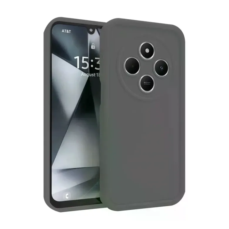 Xiaomi Redmi 14c Kılıf Viera Silikon - Gri