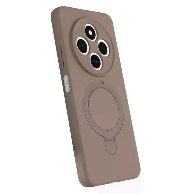 Xiaomi Redmi 14c Regal Magsafe Standlı Kapak - Çöl Titanyum