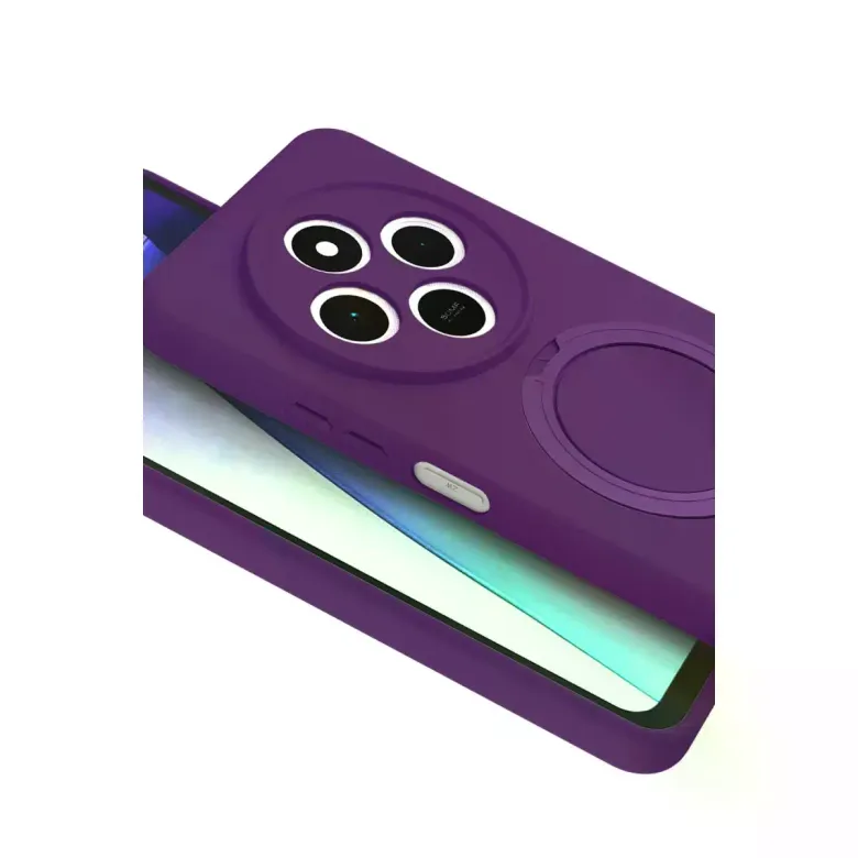 Xiaomi Redmi 14c Regal Magsafe Standlı Kapak - Derin Mor