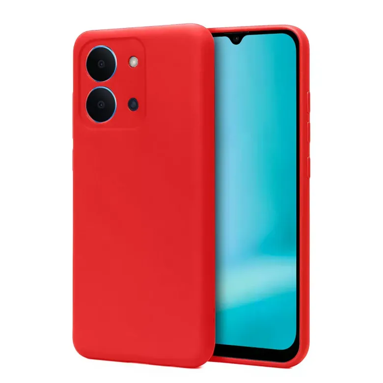 Xiaomi Redmi 15c 4g First Silikon - Kırmızı