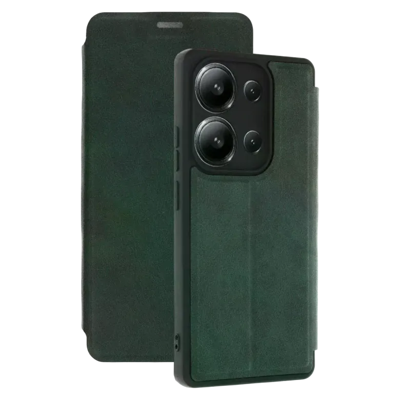 Xiaomi Redmi 15C 4G Flip Cover - Yeşil