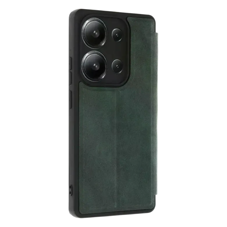 Xiaomi Redmi 15C 4G Flip Cover - Yeşil