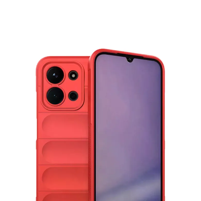 Xiaomi Redmi 15c 4g Optimum Silikon - Kırmızı
