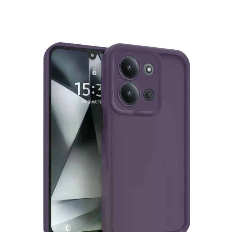 Xiaomi Redmi 15c 4g Viera Silikon - Mürdüm