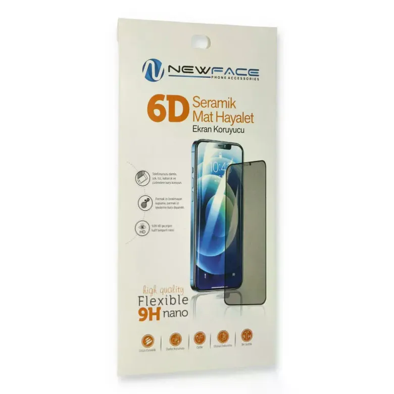 Xiaomi Redmi 9c 6d Mat Seramik Hayalet Nano Ekran Koruyucu