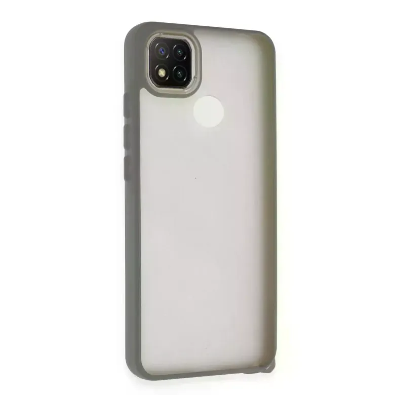 Xiaomi Redmi 9c Kılıf Elegant Kapak - Titan Gri