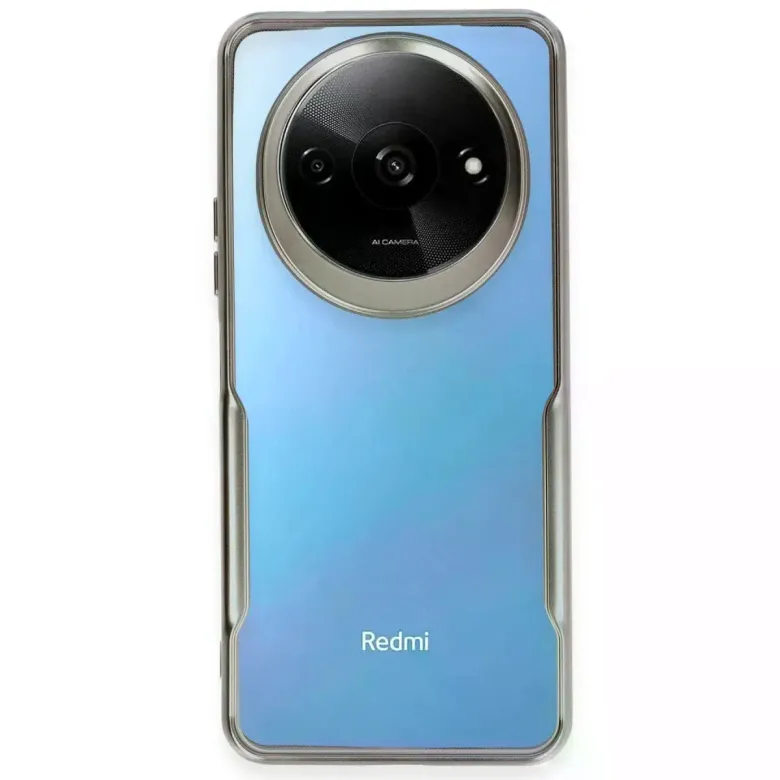 Xiaomi Redmi A3 4g Kılıf Boyi Silikon Kapak - Titan Gri