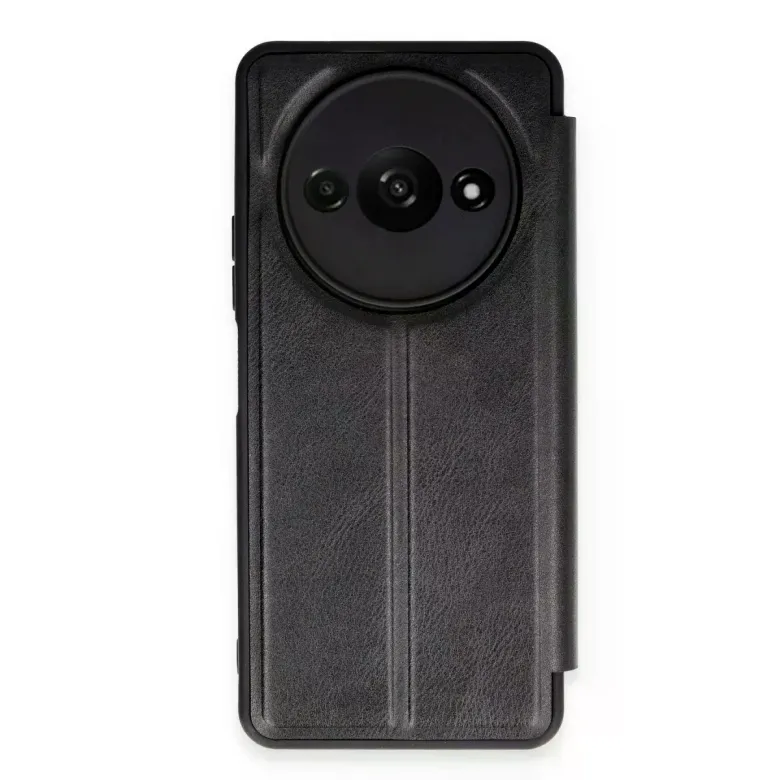Xiaomi Redmi A3 4g Kılıf Flip Cover - Siyah