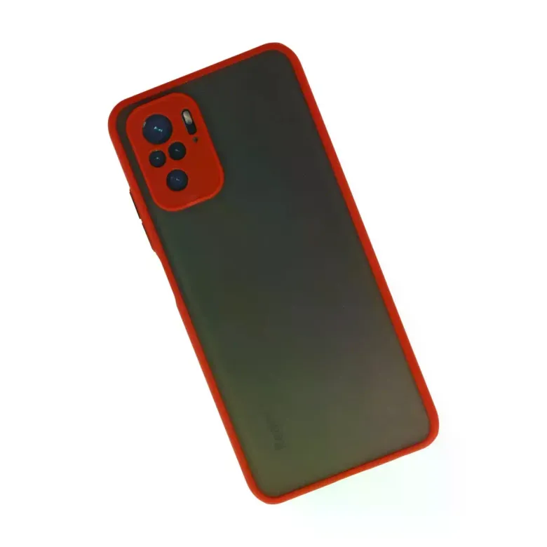 Xiaomi Redmi Note 10 Kılıf Montreal Silikon Kapak - Kırmızı