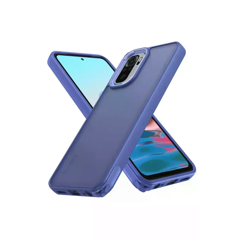 Xiaomi Redmi Note 10 Pro Kılıf Elegant Kapak - Açık Mavi