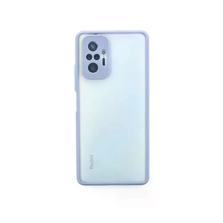 Xiaomi Redmi Note 10 Pro Kılıf Montreal Silikon Kapak - Gri