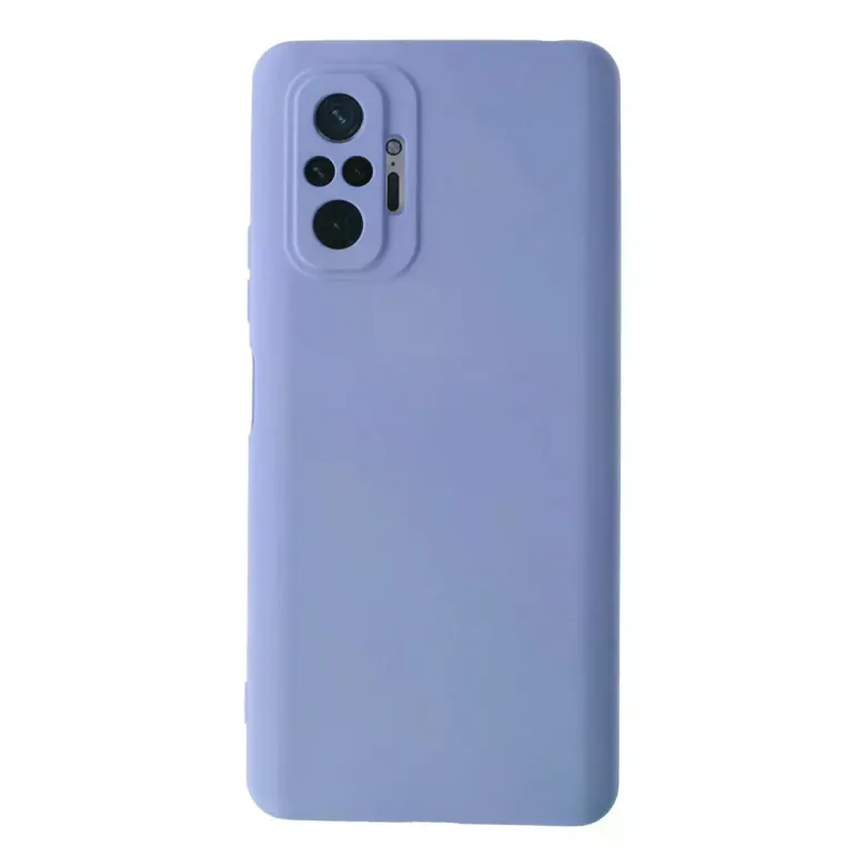Xiaomi Redmi Note 10 Pro Kılıf Nano içi Kadife Silikon - Lila