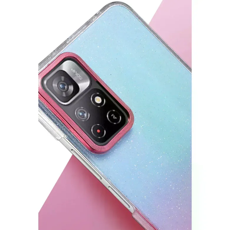 Xiaomi Redmi Note 11 Pro Glossy Kapak - Çöl Titanyum