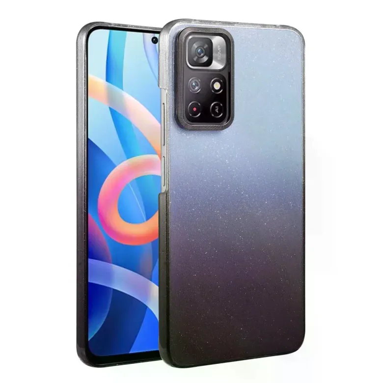 Xiaomi Redmi Note 11 Pro Glossy Kapak - Siyah