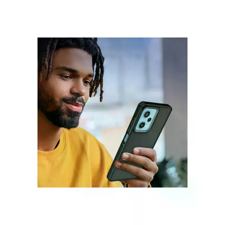 Xiaomi Redmi Note 12 4g Kılıf Elegant Kapak - Siyah
