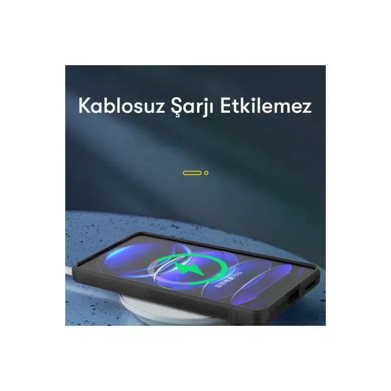 Xiaomi Redmi Note 12 4g Kılıf Optimum Silikon - Kırmızı