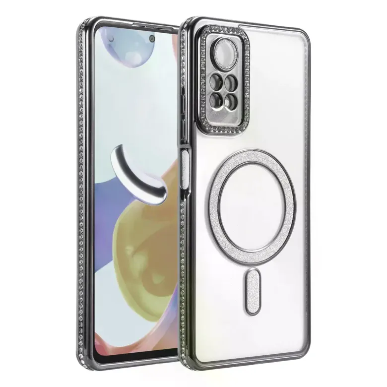 Xiaomi Redmi Note 12 Pro 4g Joke Simli Magneticsafe Kılıf - Siyah