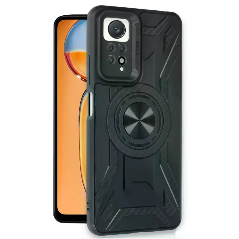Xiaomi Redmi Note 12 Pro 4g Kılıf Lincoln Silikon - Siyah