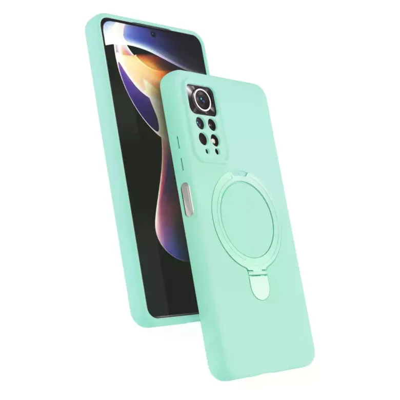 Xiaomi Redmi Note 12 Pro 4g Regal Magsafe Standlı Kapak - Su Yeşili