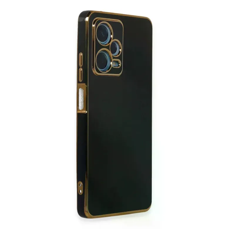 Xiaomi Redmi Note 12 Pro Plus Kılıf Volet Silikon - Siyah