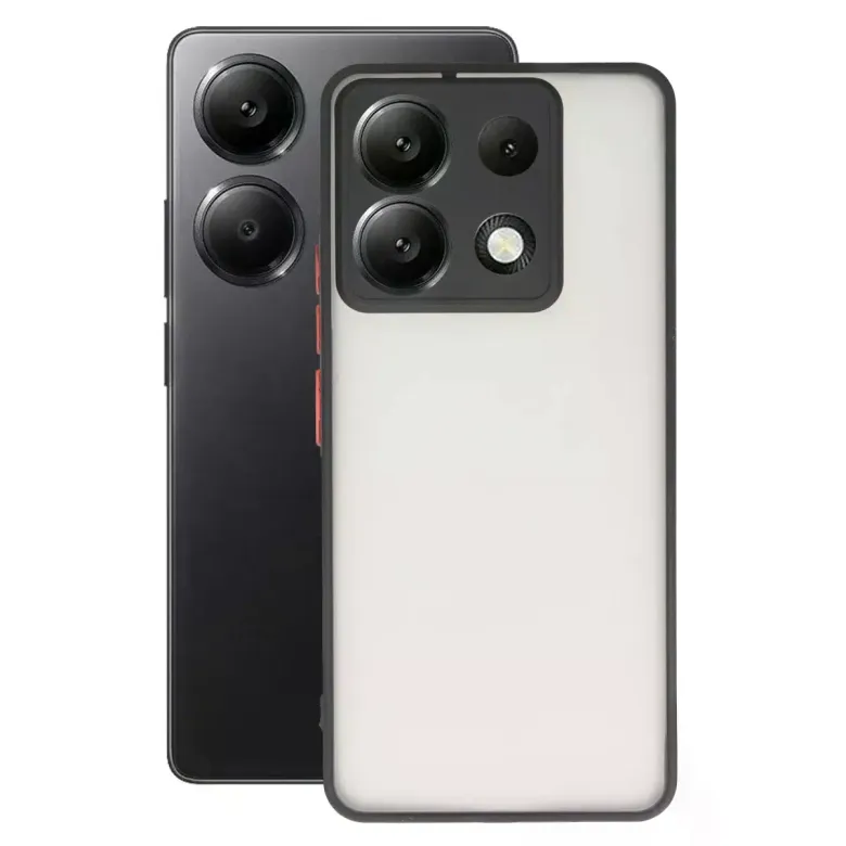 Xiaomi Redmi Note 13 5g Kılıf Montreal Silikon Kapak - Kırmızı