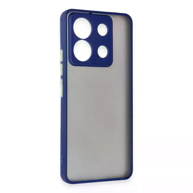 Xiaomi Redmi Note 13 5g Kılıf Montreal Silikon Kapak - Lacivert