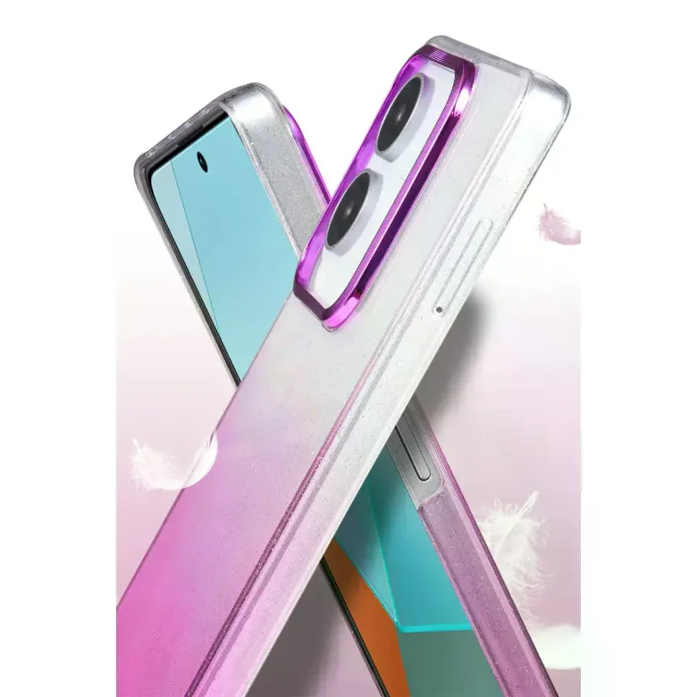 Xiaomi Redmi Note 13 Pro 4g Glossy Kapak - Pembe