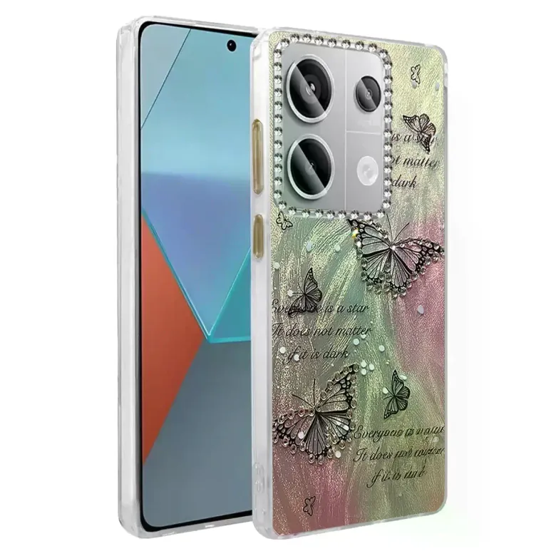 Xiaomi Redmi Note 13 Pro 4g Kılıf Blade Aynalı Desenli Kapak - Desen 6