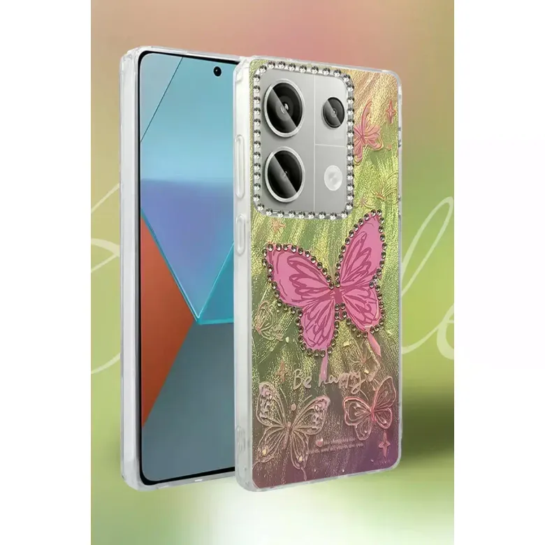 Xiaomi Redmi Note 13 Pro 4g Kılıf Blade Aynalı Desenli Kapak - Desen 6