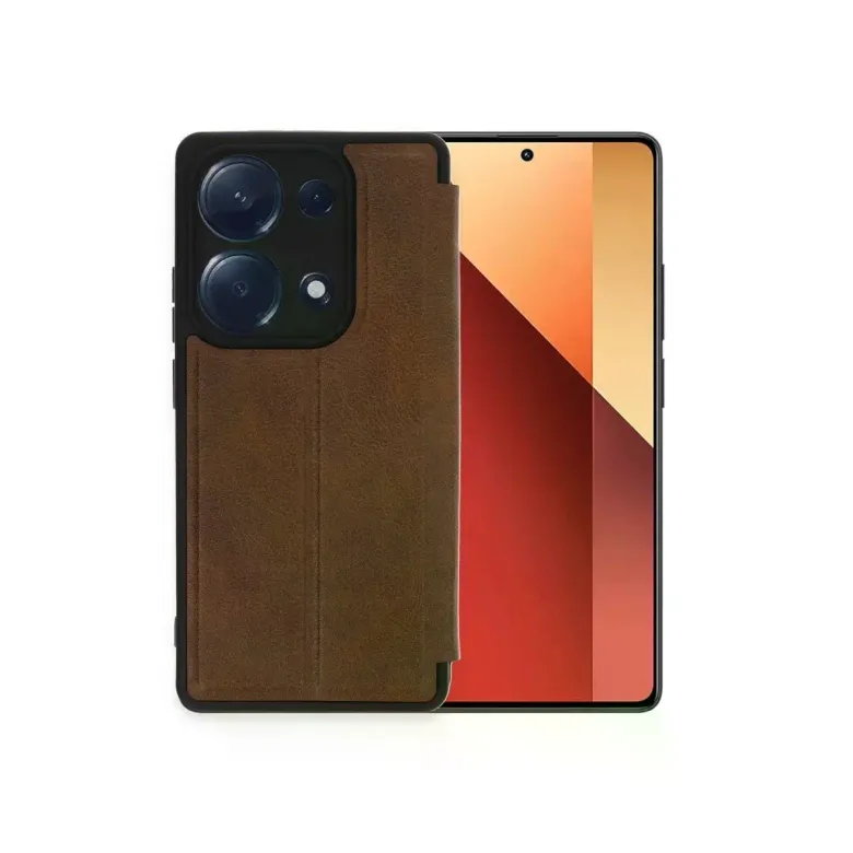 Xiaomi Redmi Note 13 Pro 4g Kılıf Flip Cover - Taba