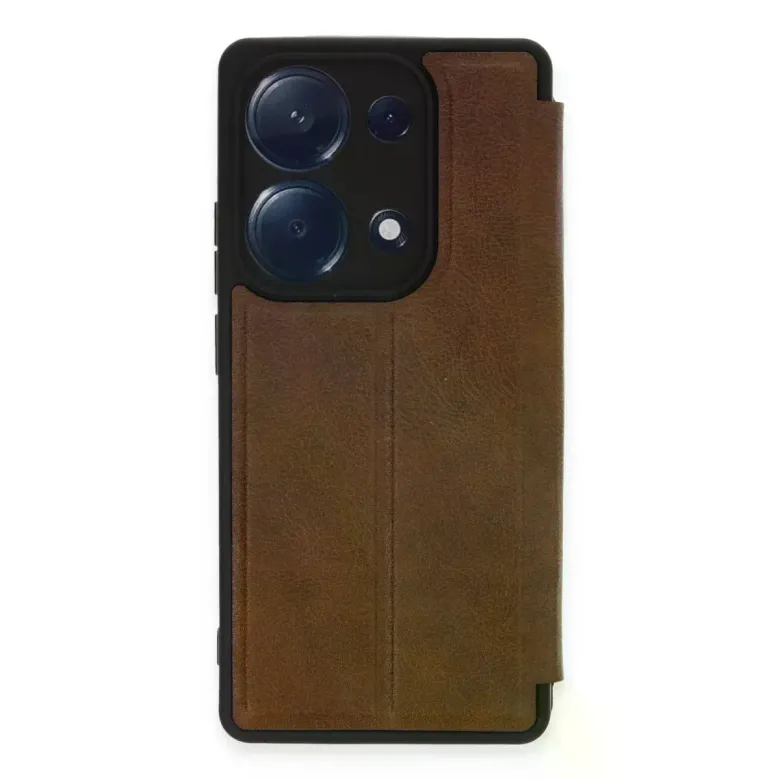 Xiaomi Redmi Note 13 Pro 4g Kılıf Flip Cover - Taba