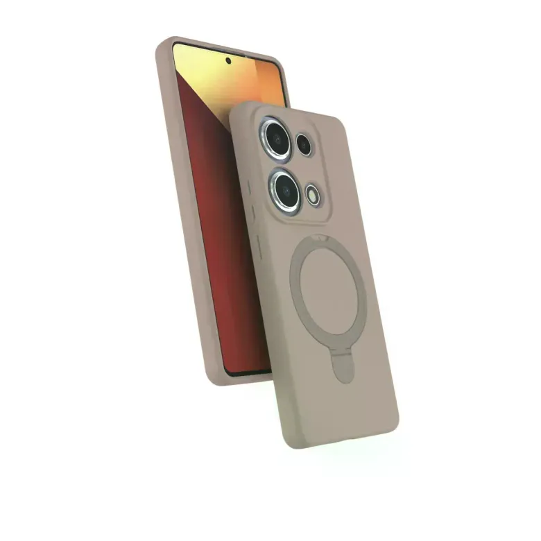 Xiaomi Redmi Note 13 Pro 4g Regal Magsafe Standlı Kapak - Çöl Titanyum