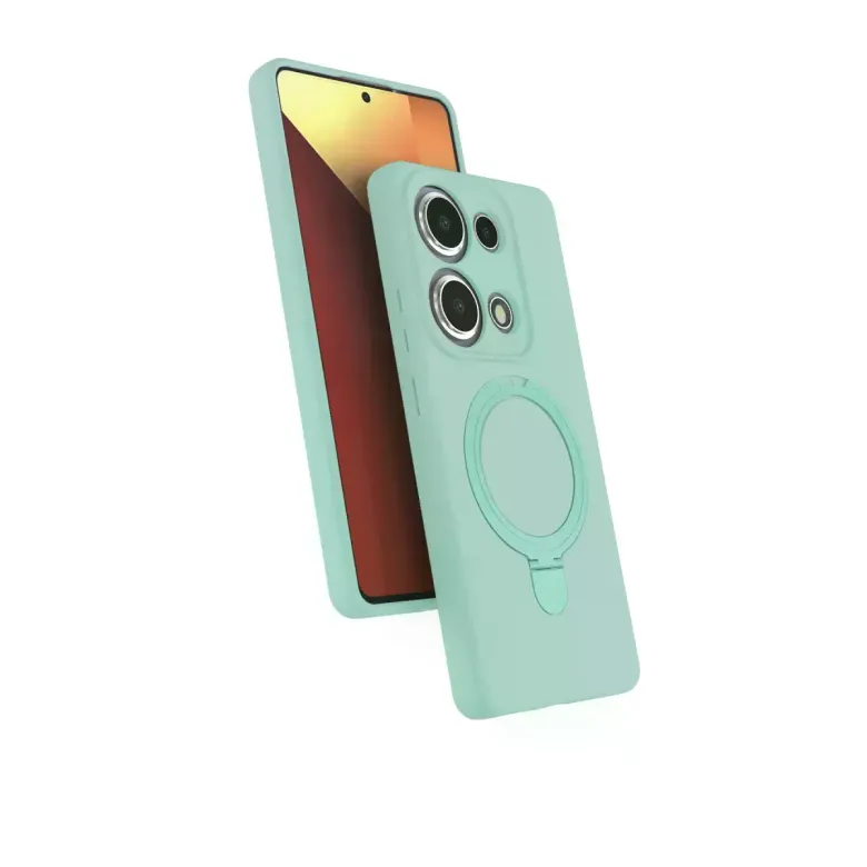 Xiaomi Redmi Note 13 Pro 4g Regal Magsafe Standlı Kapak - Su Yeşili