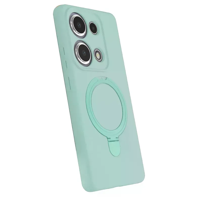 Xiaomi Redmi Note 13 Pro 4g Regal Magsafe Standlı Kapak - Su Yeşili