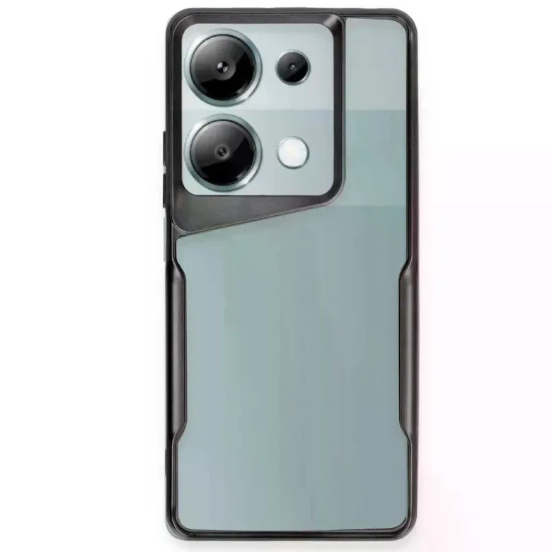 Xiaomi Redmi Note 13 Pro 5g Kılıf Boyi Silikon Kapak - Siyah