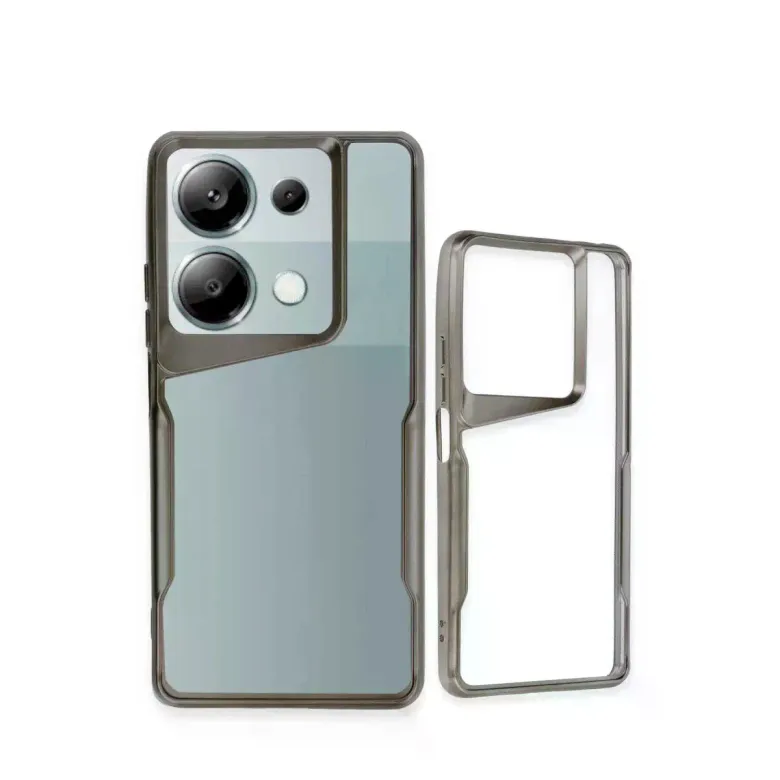 Xiaomi Redmi Note 13 Pro 5g Kılıf Boyi Silikon Kapak - Siyah