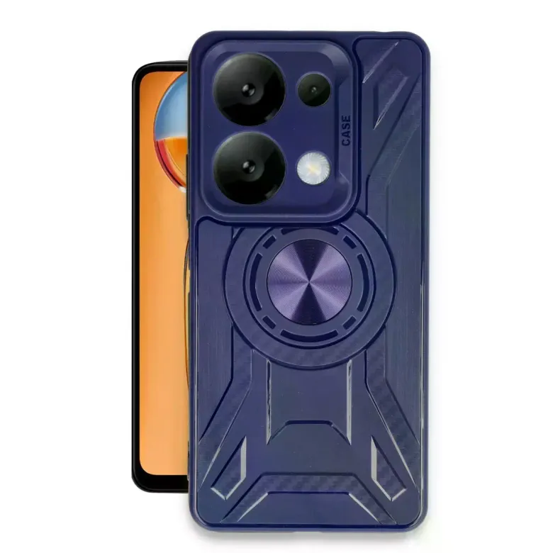 Xiaomi Redmi Note 13 Pro 5g Kılıf Lincoln Silikon - Lacivert