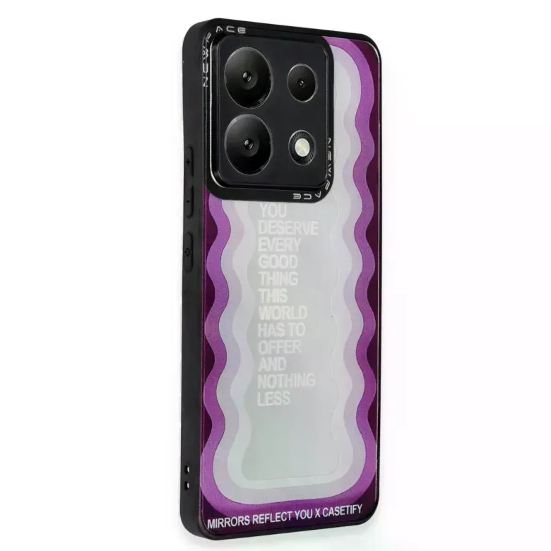Xiaomi Redmi Note 13 Pro 5g Kılıf Mirror Desenli Kapak - Mirror - 5