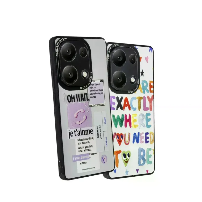 Xiaomi Redmi Note 13 Pro 5g Kılıf Mirror Desenli Kapak - Mirror - 5