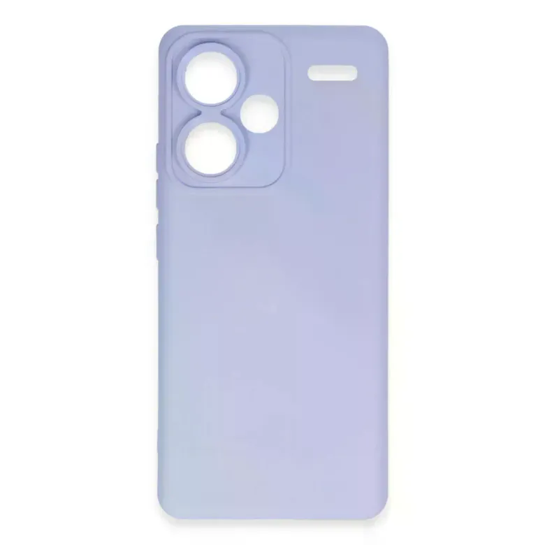 Xiaomi Redmi Note 13 Pro Plus Kılıf Nano İçi Kadife Silikon - Lila