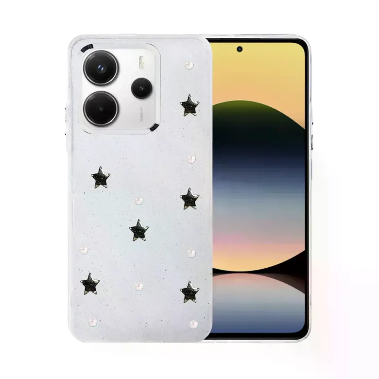 Xiaomi Redmi Note 14 4g Fiyonk Desenli Kapak - Desen 7