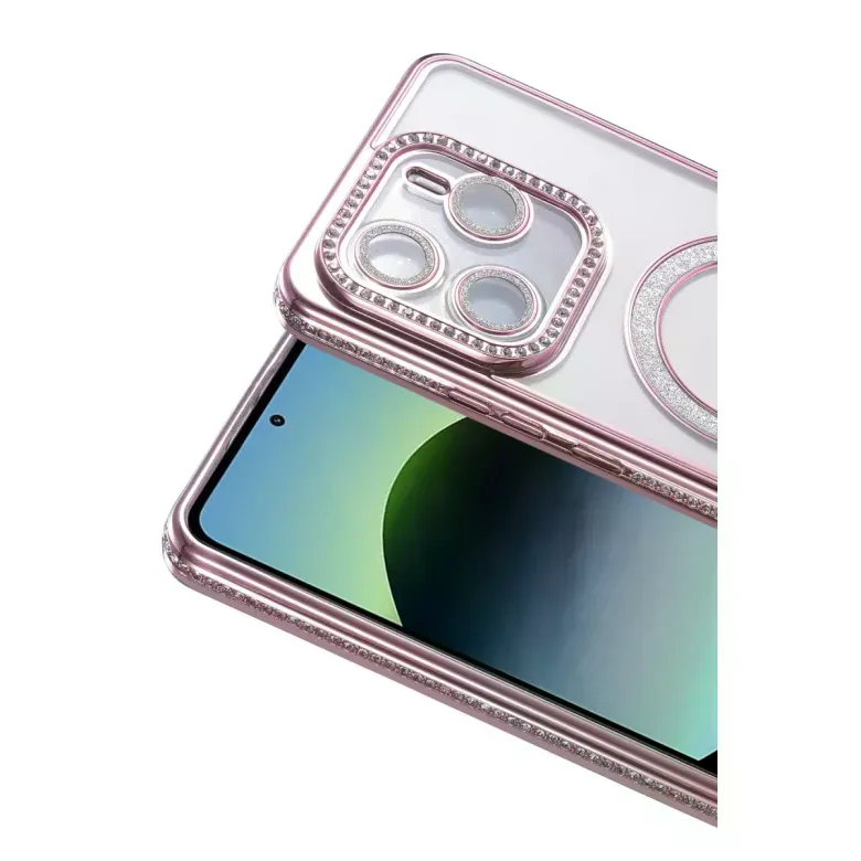 Xiaomi Redmi Note 14 4g Joke Simli Magneticsafe Kılıf - Pembe