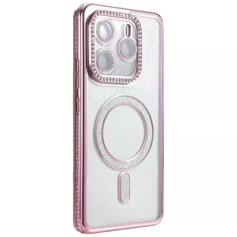 Xiaomi Redmi Note 14 4g Joke Simli Magneticsafe Kılıf - Pembe