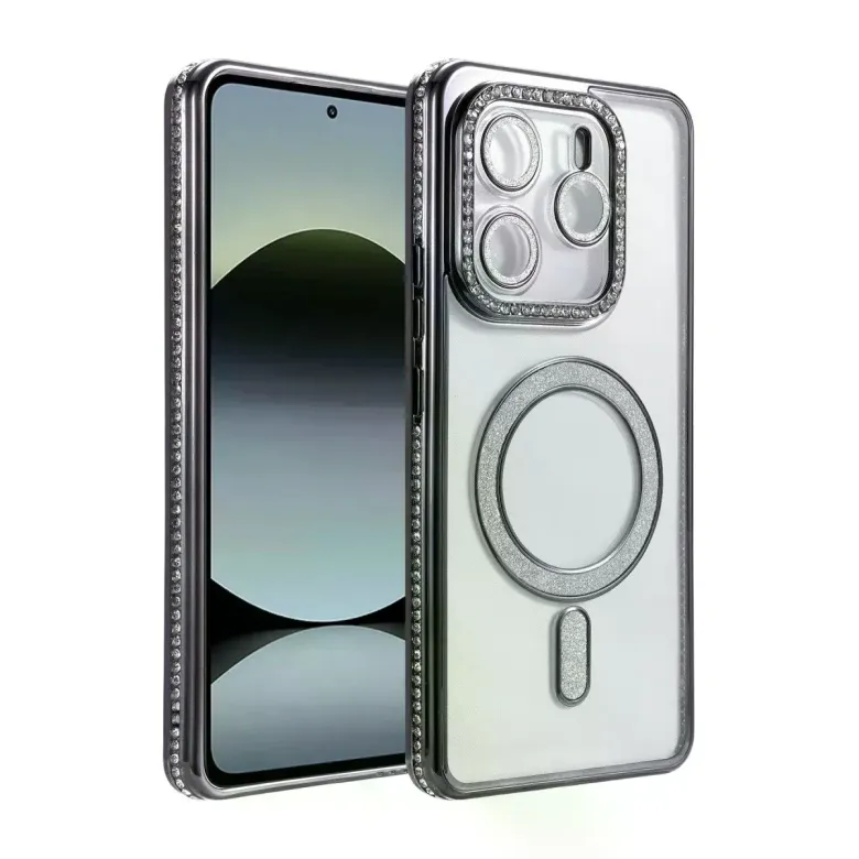 Xiaomi Redmi Note 14 4g Joke Simli Magneticsafe Kılıf - Siyah