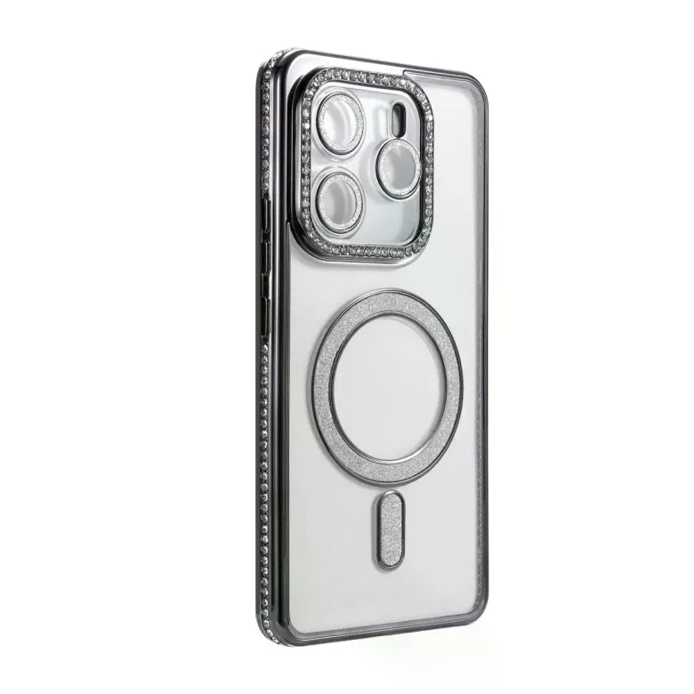 Xiaomi Redmi Note 14 4g Joke Simli Magneticsafe Kılıf - Siyah