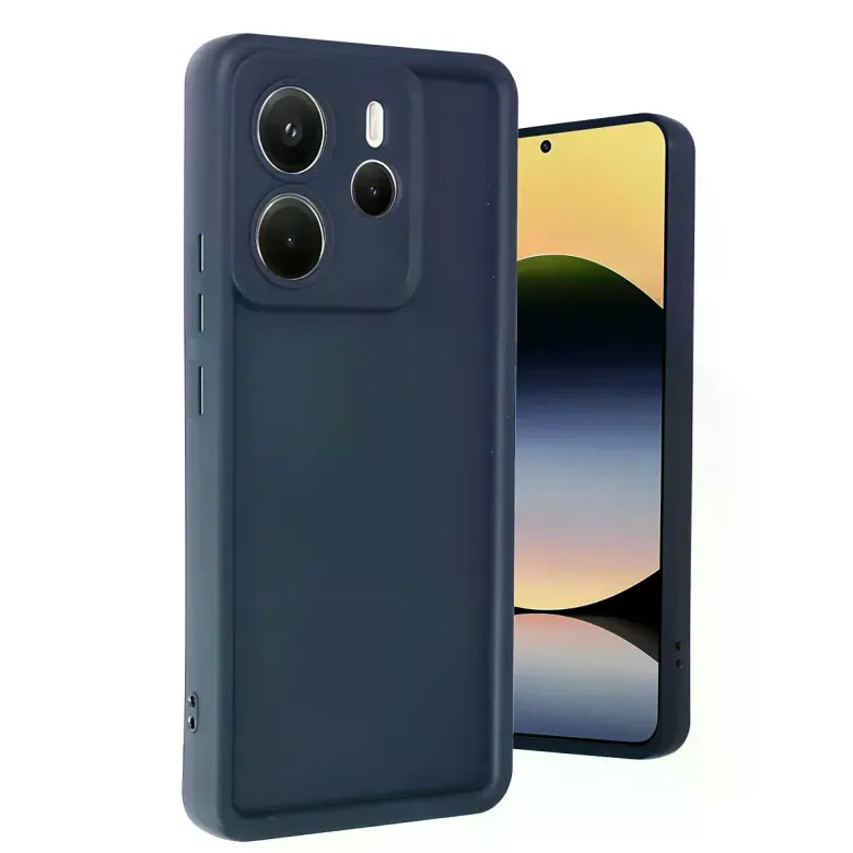 Xiaomi Redmi Note 14 4g Kılıf Viera Silikon - Lacivert