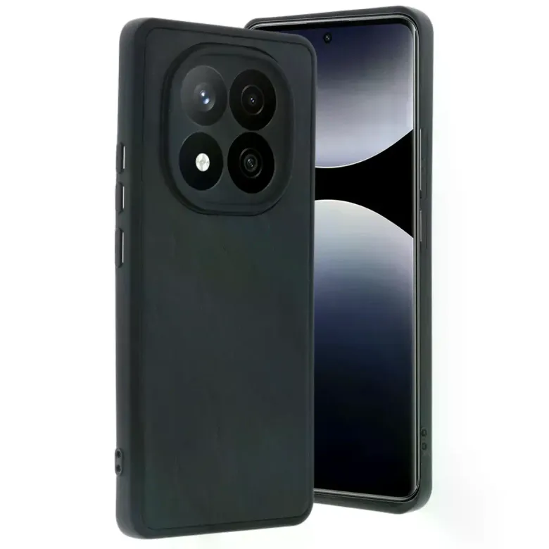 Xiaomi Redmi Note 14 Pro 4g Kılıf Aras Deri Kapak - Siyah