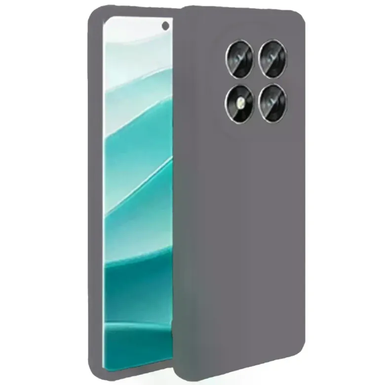 Xiaomi Redmi Note 14 Pro 4g Kılıf First Silikon - Gri