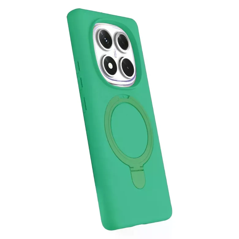Xiaomi Redmi Note 14 Pro 4g Regal Magsafe Standlı Kapak - Yeşil