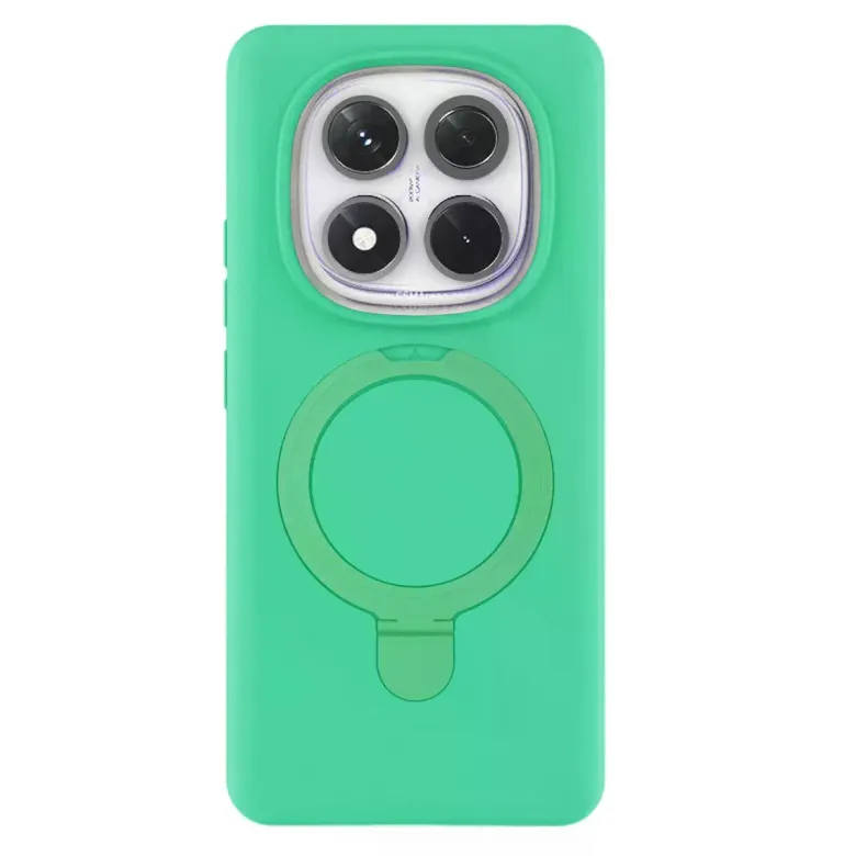 Xiaomi Redmi Note 14 Pro 4g Regal Magsafe Standlı Kapak - Yeşil